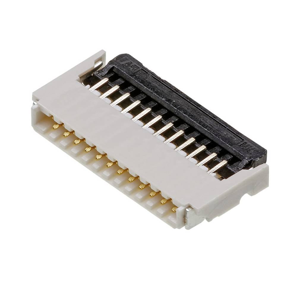 Molex 503480-1200 FFC/FPC-aansluiting Totaal aantal polen: 12 Rastermaat: 0.5 mm Inhoud: 1 stuk(s) Tape on Mini reel