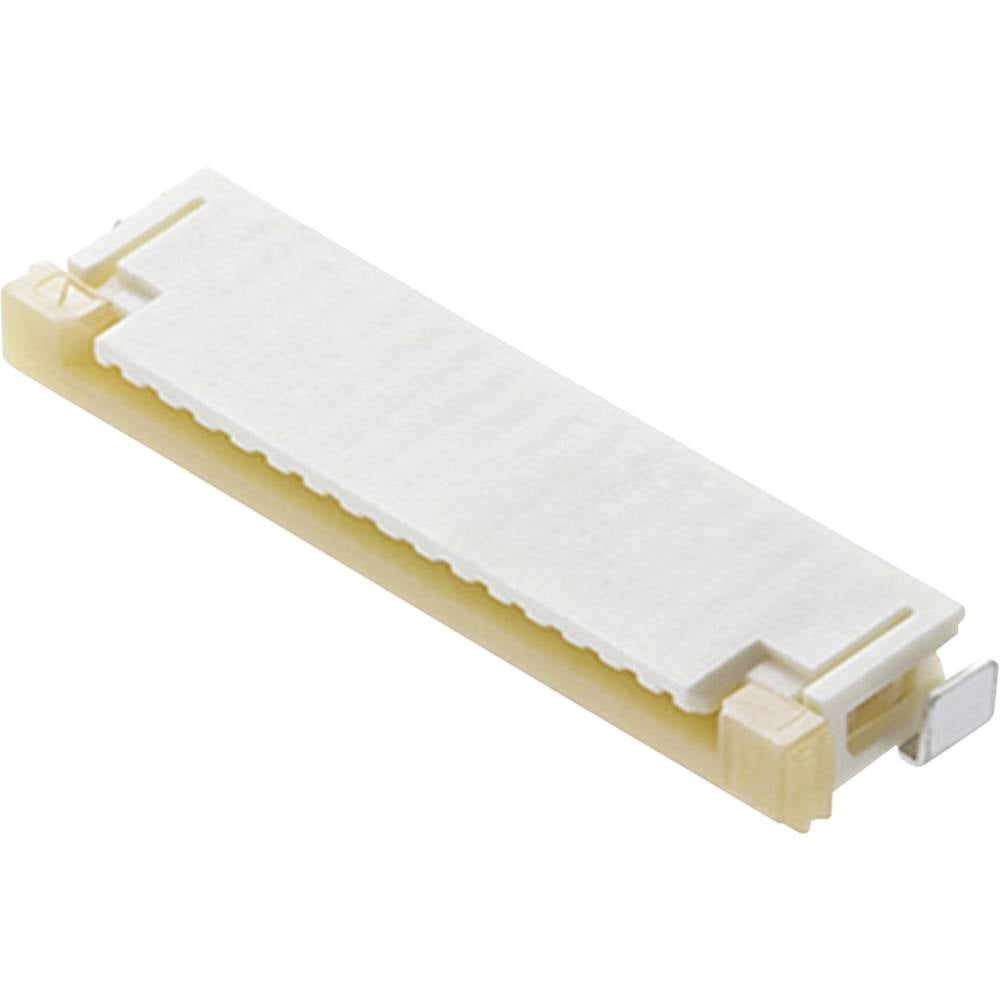 Molex 52207-0960 FFC/FPC-aansluiting Totaal aantal polen: 9 Rastermaat: 1 mm Inhoud: 1 stuk(s) Tape on Mini reel