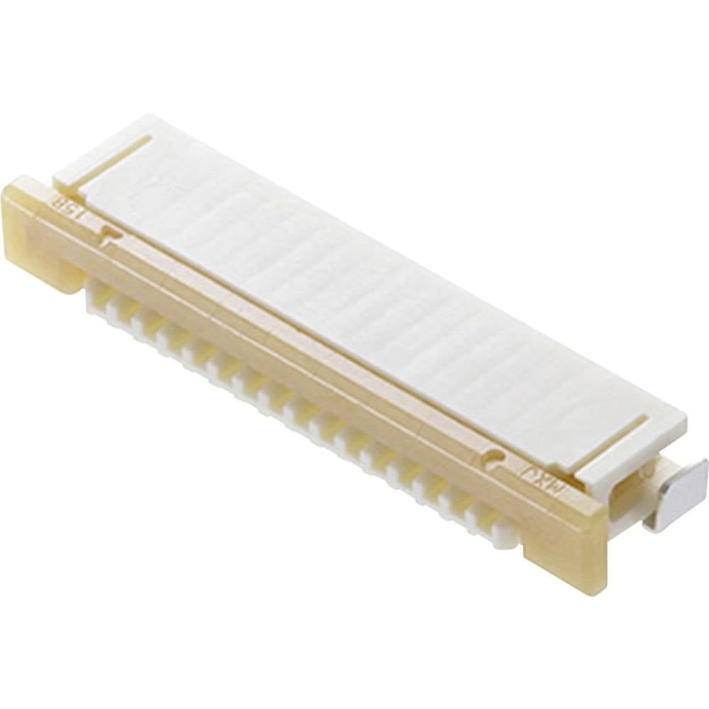 Molex 52271-0769 FFC/FPC-aansluiting Totaal aantal polen: 7 Rastermaat: 1 mm Inhoud: 1 stuk(s) Tape on Mini reel