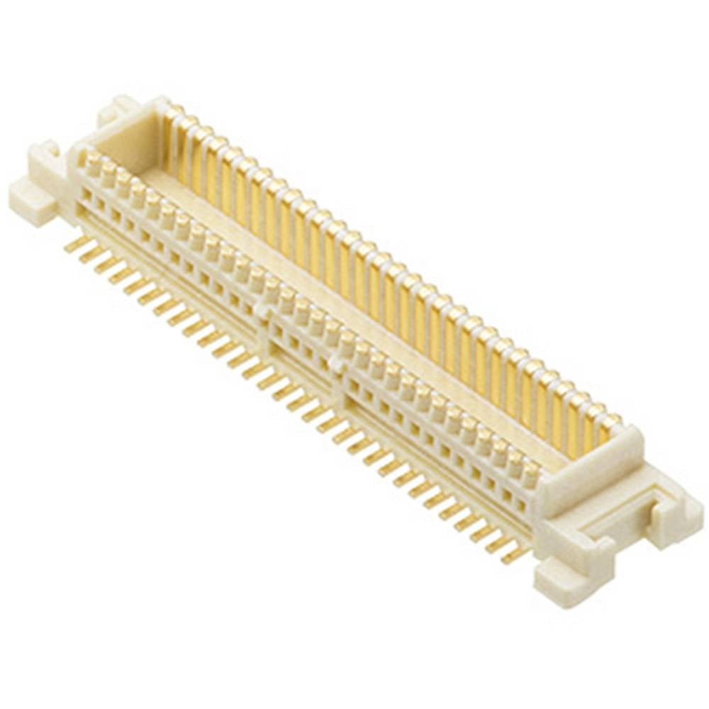 Molex 53748-0708 Mezzanineconnector Totaal aantal polen: 70 Rastermaat: 0.5 mm Inhoud: 1 stuk(s) Tape on Mini reel