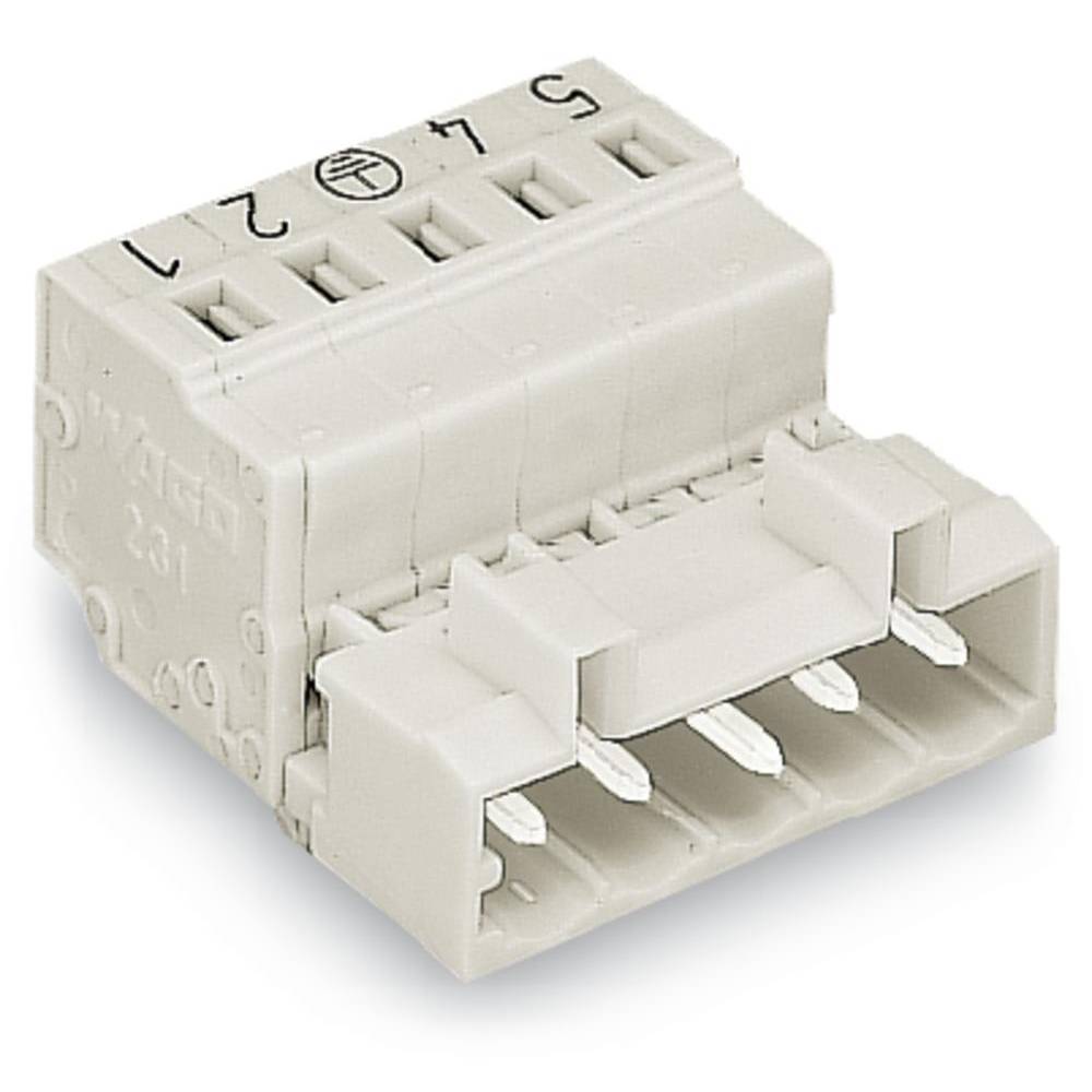 WAGO 721-616/018-000 Male header (standaard) 2060 Totaal aantal polen: 16 Rastermaat: 5 mm Inhoud: 25 stuk(s)