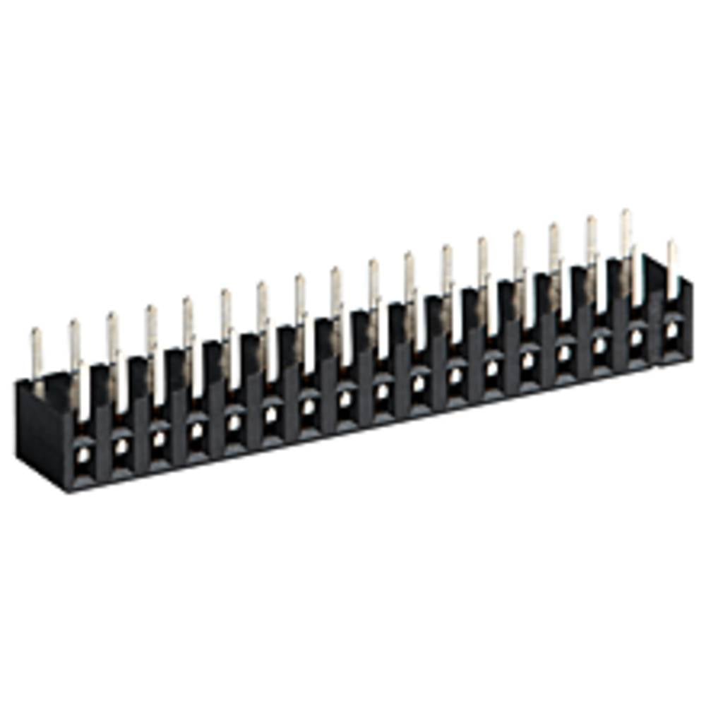 Molex 872641852 Female header, inbouw (standaard) Totaal aantal polen: 18 Rastermaat: 2.00 mm Inhoud: 1 stuk(s) Tube