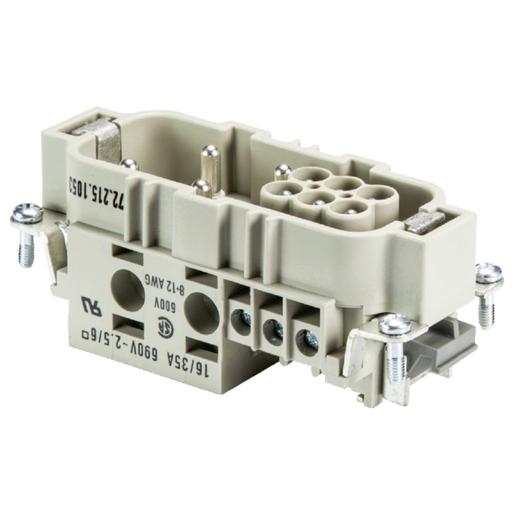 Wieland Electric 72.215.1053.0 Stekker inzetstuk Totaal aantal polen 4 10 stuk(s)