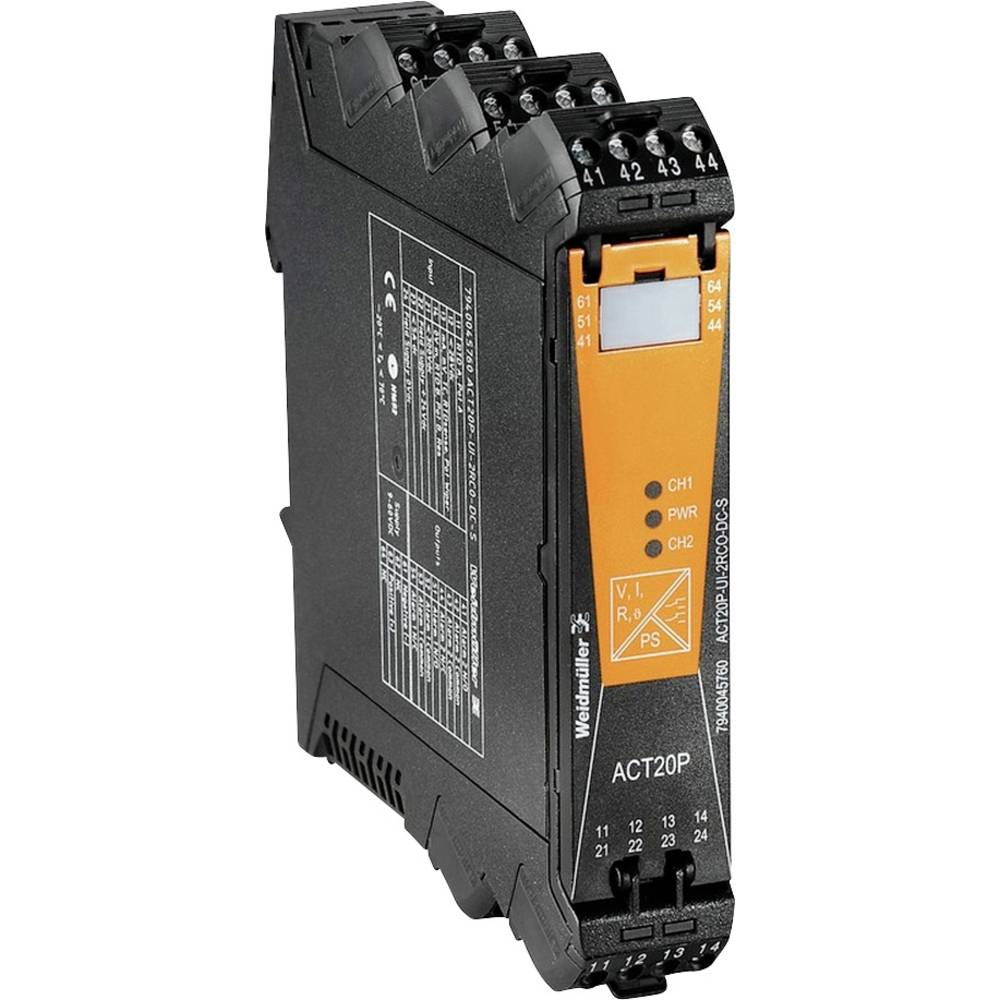Weidmüller ACT20P-UI-2RCO-AC-S 1238910000 Meetomvormer 1 stuk(s)