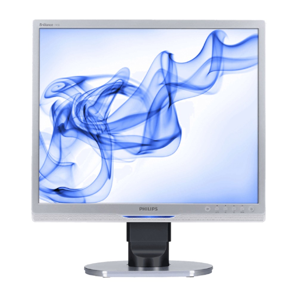 Philips Brilliance 190B9CS - 19 inch - 1280x1024 - DVI - VGA - Grijs