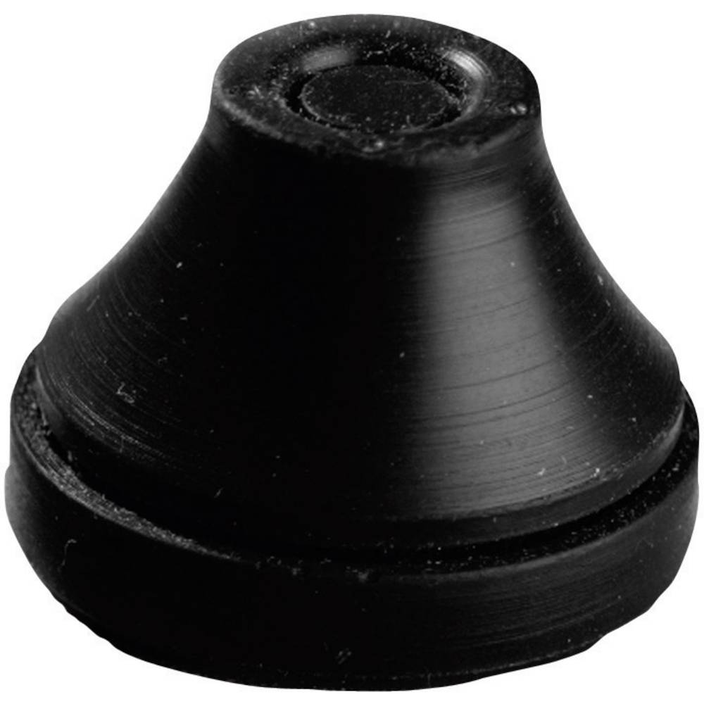 PB Fastener MF-M20-SB Kabeldoorvoering Montagegat: M20 Klem-Ø (max.): 10 mm Plaatdikte (max.): 4 mm Silicone Zwart 1 stuk(s)