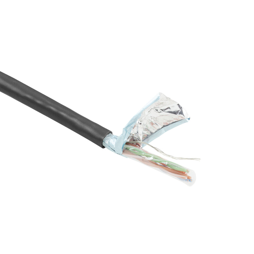 ACT FP7950 CAT5E F/UTP LSZH Patchkabel Soepel Zwart - 500 meter