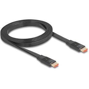 DeLock 81002 HDMI kabel 2 m HDMI Type A (Standaard) Zwart