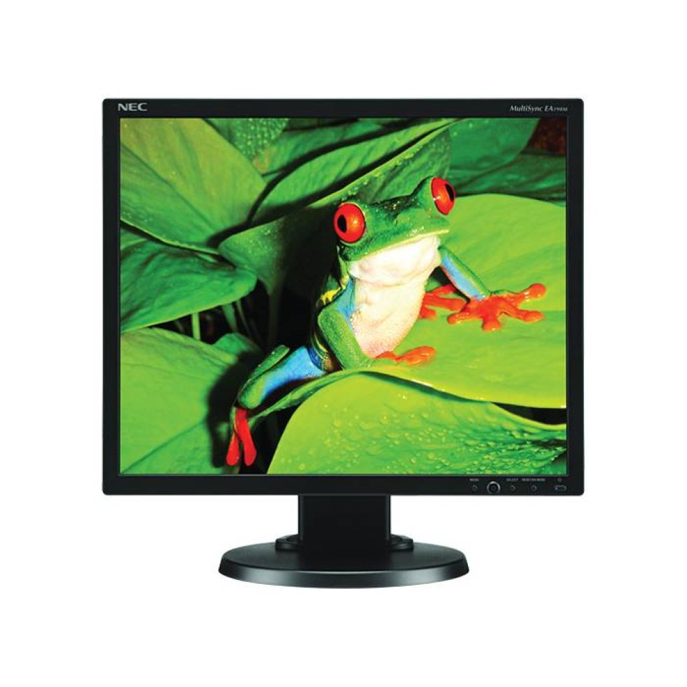 NEC MultiSync EA190M - 19 inch - 1280x1024 - DVI - VGA - Zwart