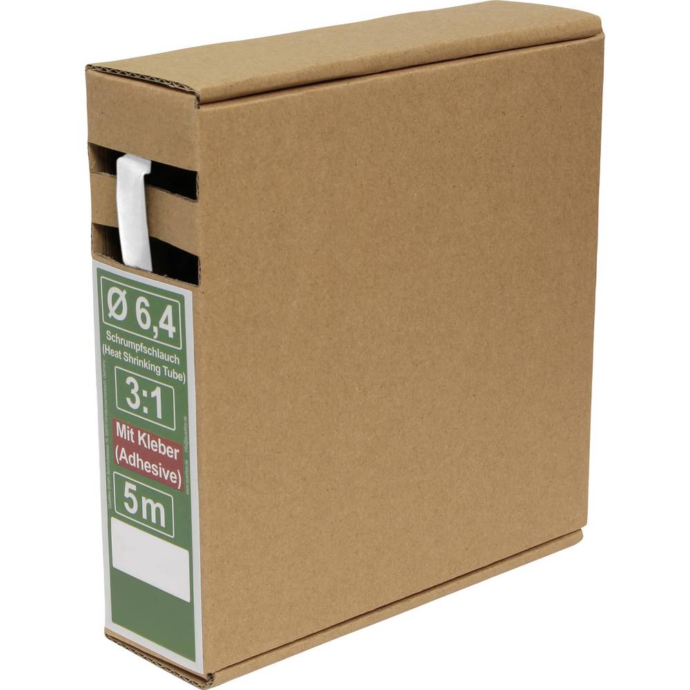 Quadrios 25CA488 Krimpkous met lijm Wit Krimpverhouding:3:1 5 m