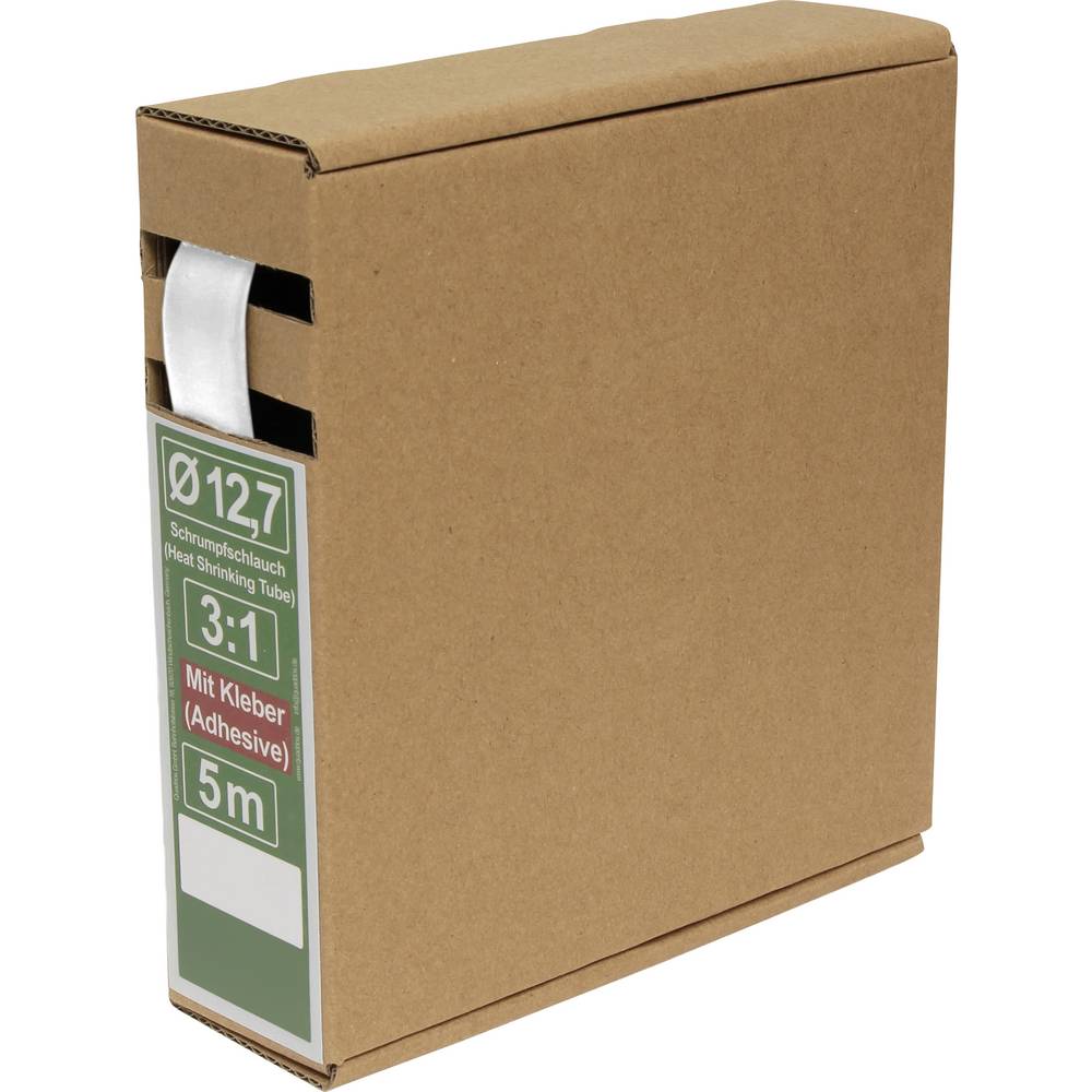 Quadrios 25CA491 Krimpkous met lijm Wit Krimpverhouding:3:1 5 m