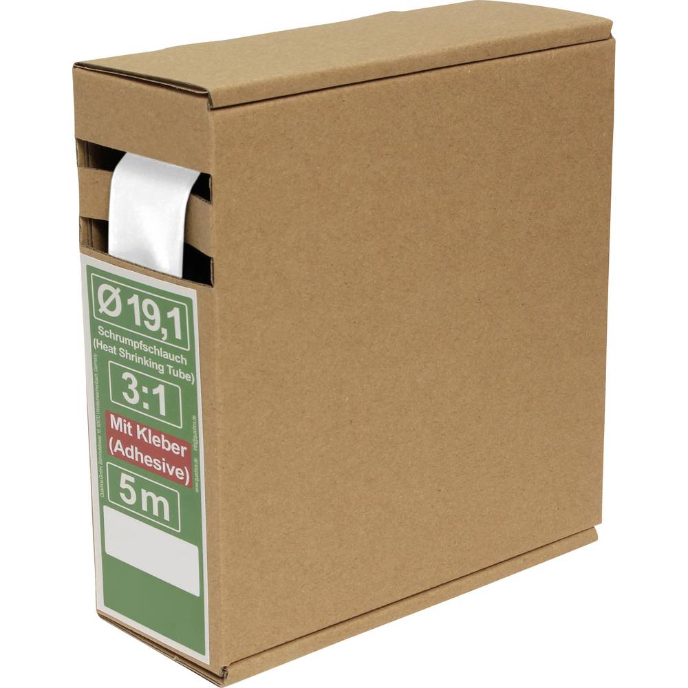 Quadrios 25CA493 Krimpkous met lijm Wit Krimpverhouding:3:1 5 m