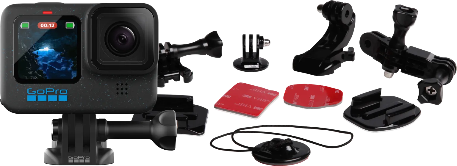 Gopro HERO 12 Black + Bevestigingskit