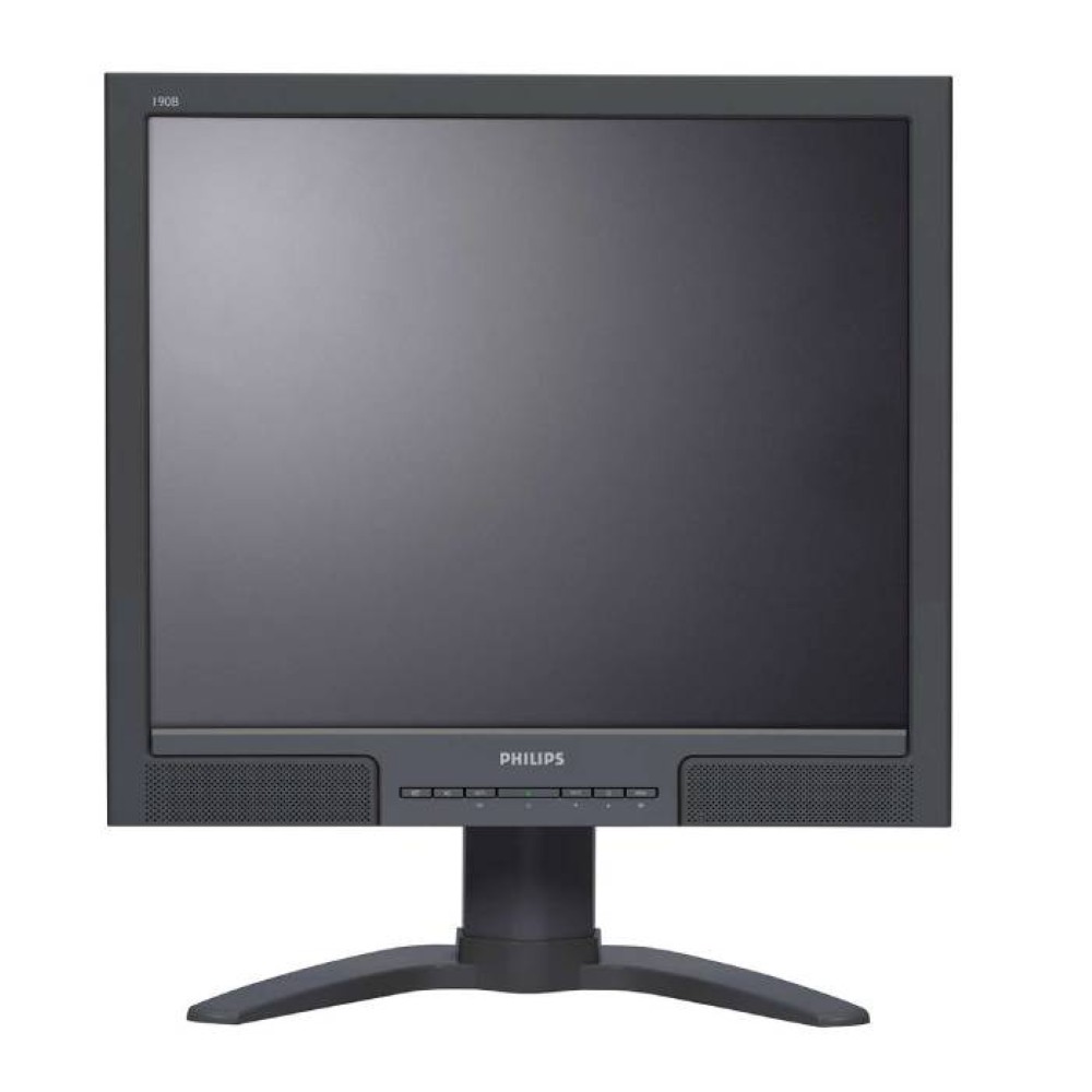 Philips 190B8 - 19 inch - 1280x1024 - DVI - VGA - Zilver