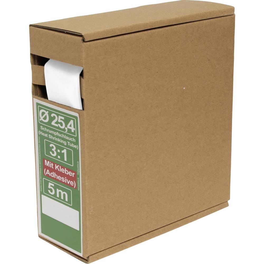 Quadrios 25CA494 Krimpkous met lijm Wit Krimpverhouding:3:1 5 m