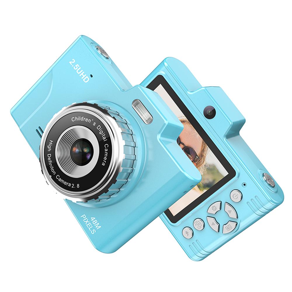 Honor Electronics Draagbare kindercamera 1080P Compactcamera 48MP Dubbele lenzen 8 * Optische zoom Ondersteuning 32 GB TF-geheugen