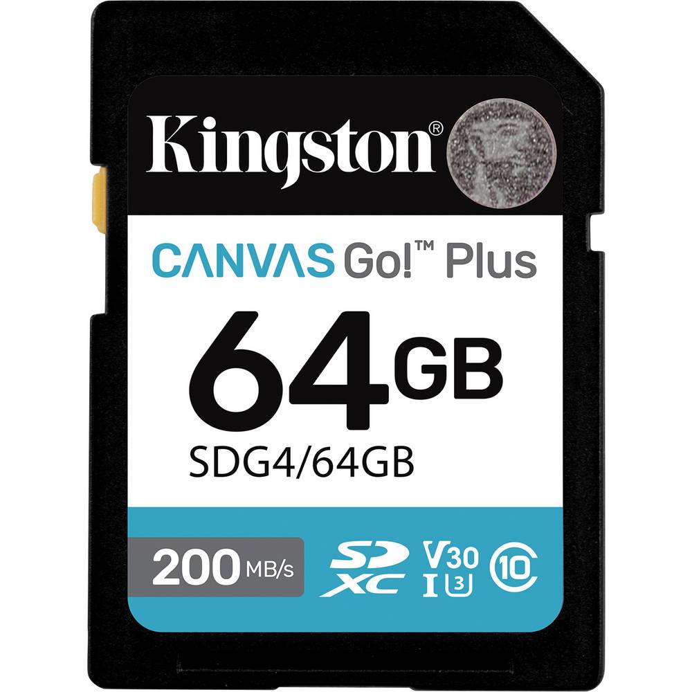 Kingston Canvas Go! Plus microSDXC-kaart 64 GB Class 10 UHS-I