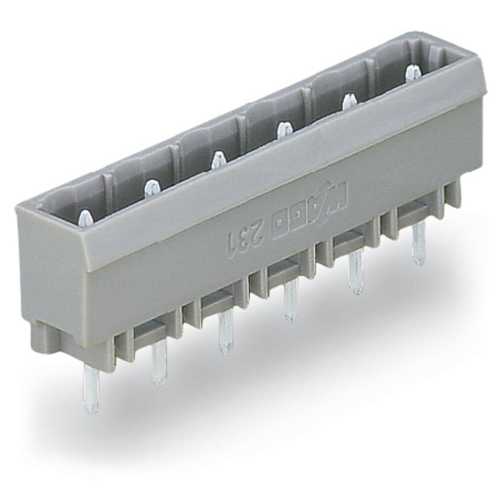 WAGO 231-241/001-000 Male header (standaard) 300 Totaal aantal polen: 11 Rastermaat: 7.50 mm Inhoud: 50 stuk(s)