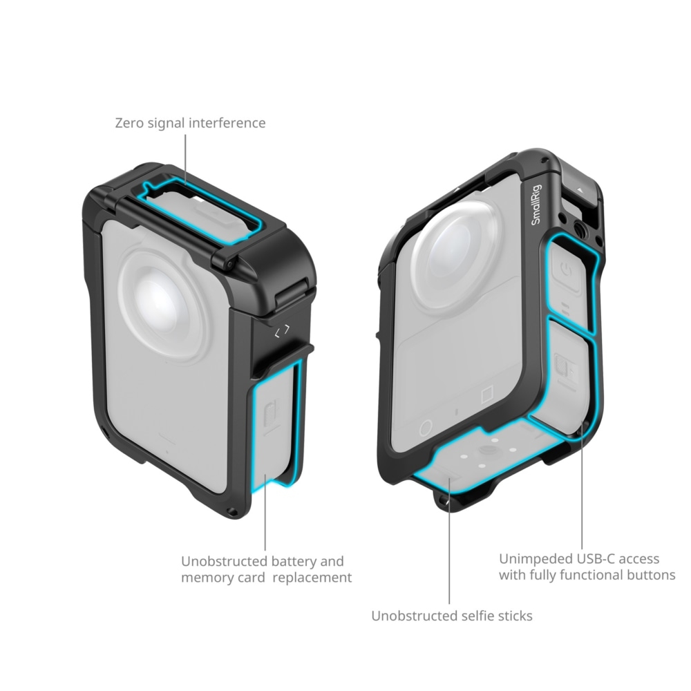SmallRig 5704 Cage For DJI Osmo 360