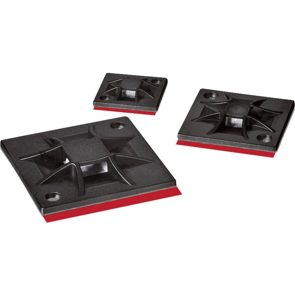 HellermannTyton QM20APT-A Bevestigingssokkel Zelfklevend 151-02971 Wit 100 stuk(s)