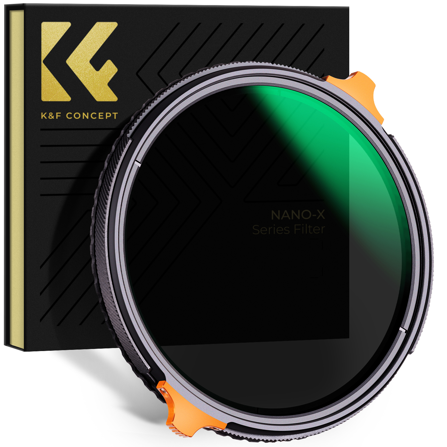 K&F Concept ND4-64 + CPL 2-in-1 Filter Nano X - 72 mm