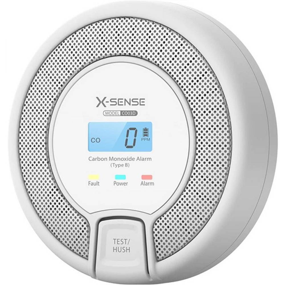X-Sense CO03D-W Rookmelder werkt op batterijen