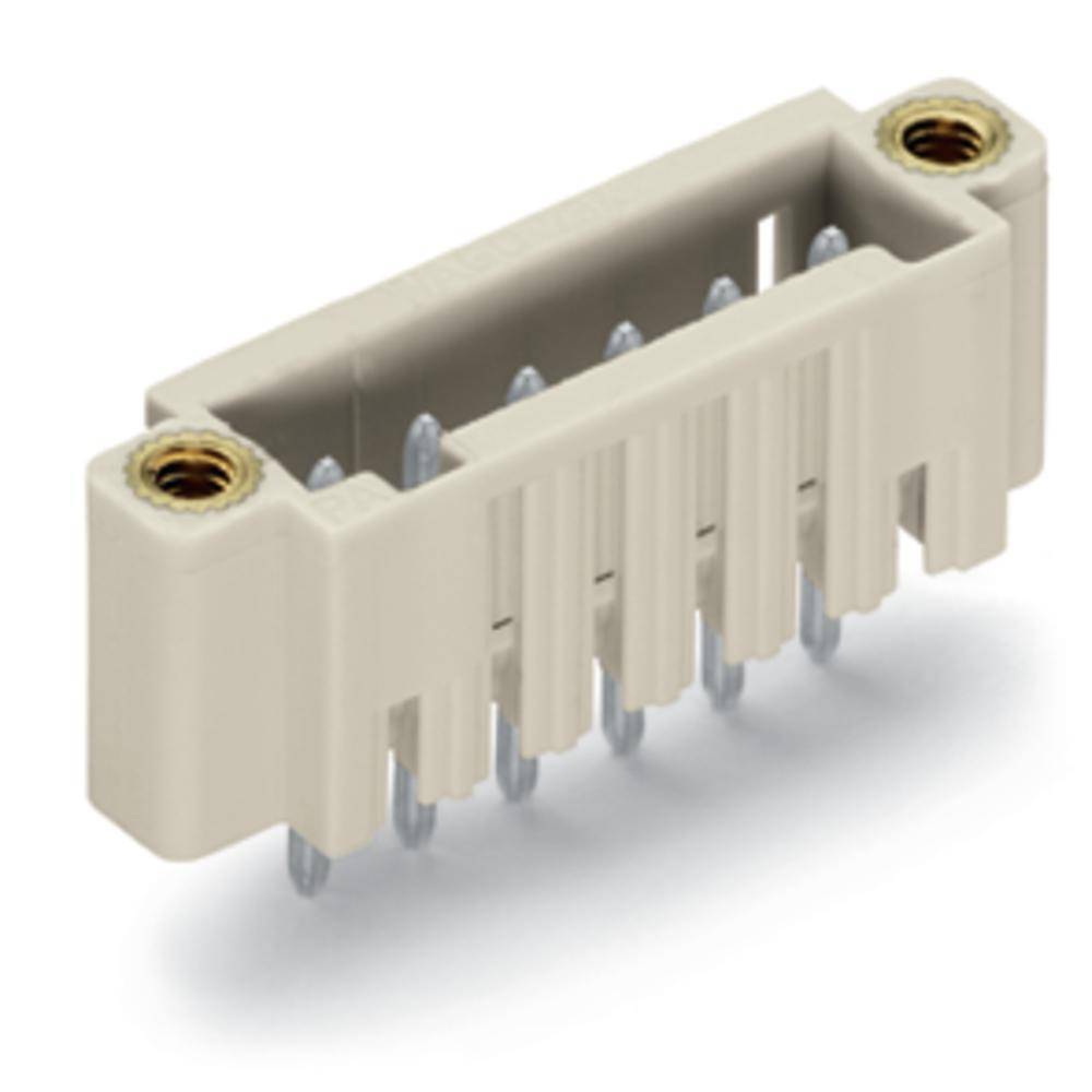 WAGO 734-154/108-000 Male header (standaard) 2140 Totaal aantal polen: 24 Rastermaat: 3.50 mm Inhoud: 50 stuk(s)