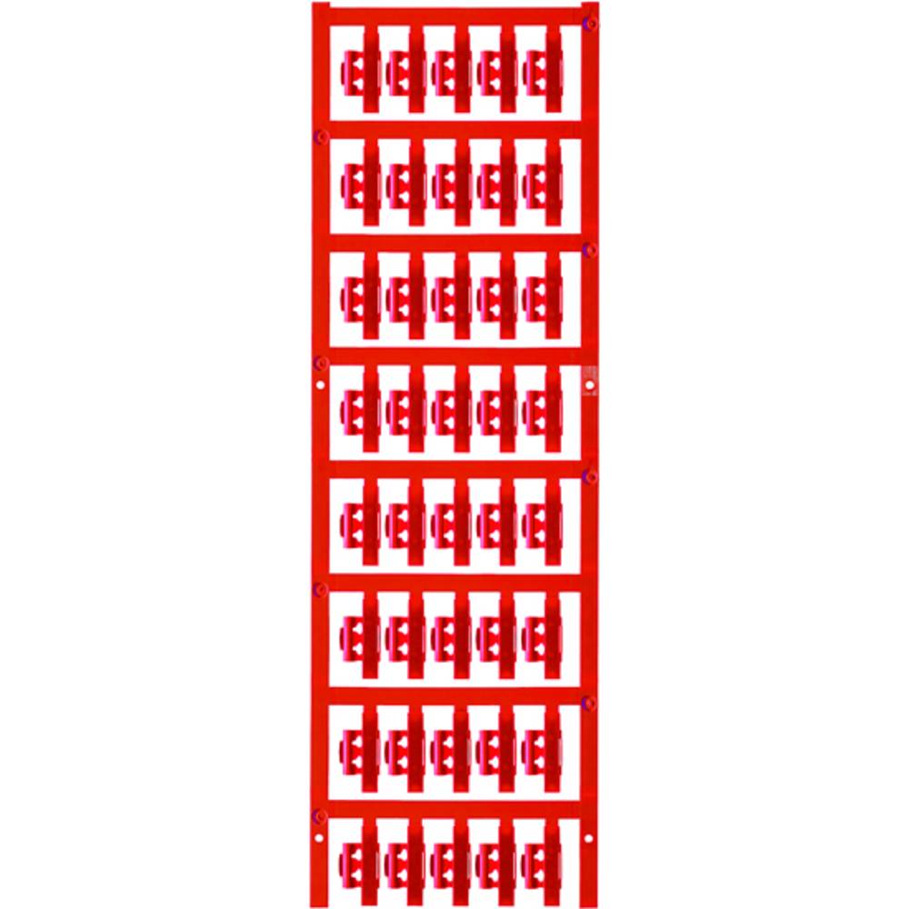 Weidmüller 1779080003 SFC 1/21 NEUTRAL RT Kabelmarkeringdrager Montagemethode: Vastklemmen Markeringsvlak: 4.10 x 21 mm Rood Aantal markeringen: 200 200 stuk(s)