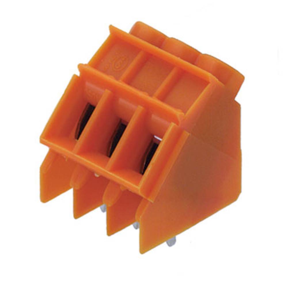 Weidmüller 1595750000 Klemschroefblok 4 mm² Aantal polen 2 Oranje 100 stuk(s)