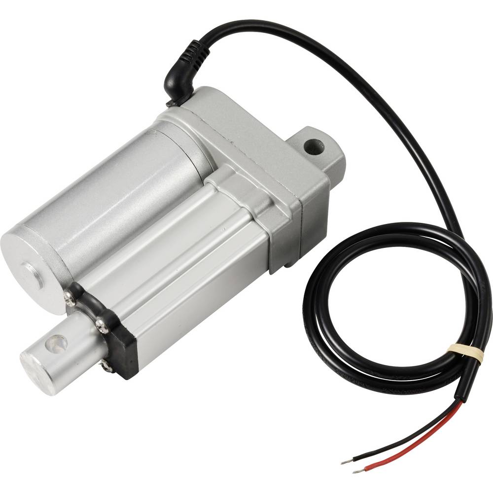 TRU COMPONENTS Elektrische cilinder TC12-25-150 TC-13492756 Slaglengte 25 mm Schuifkracht 150 N 12 V/DC 1 stuk(s)