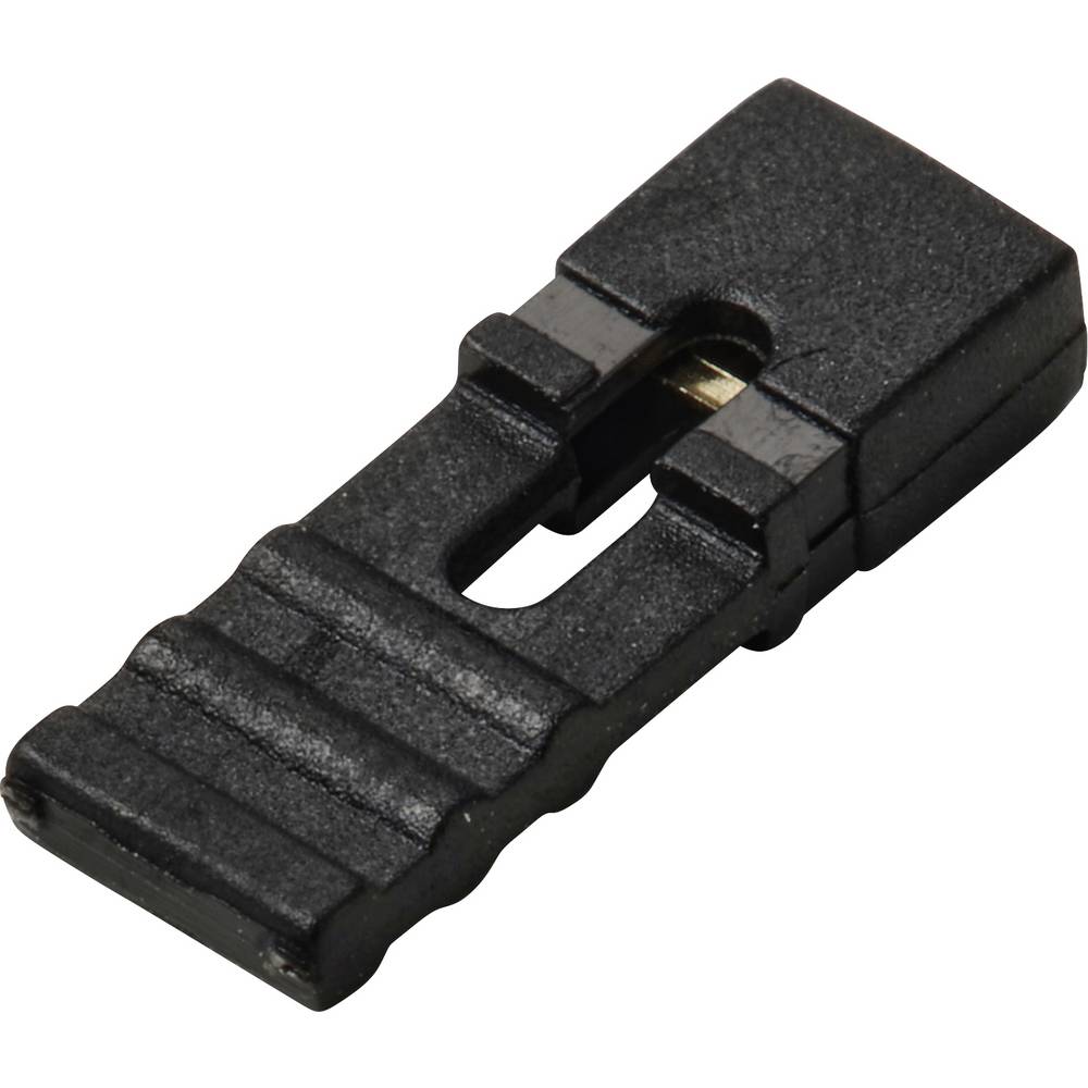 TRU COMPONENTS TC-13537824 Kortsluitingsbrug Rastermaat: 2 mm Aantal polen per rij:2 Inhoud: 1 stuk(s)