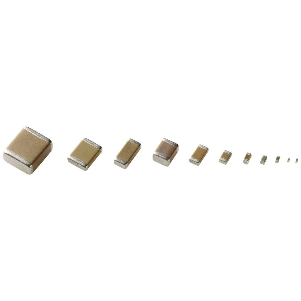 Samsung Keramische condensator SMD 100 nF 10 % (l x b x h) 1.6 x 0.8 x 0.9 mm 1 stuk(s)