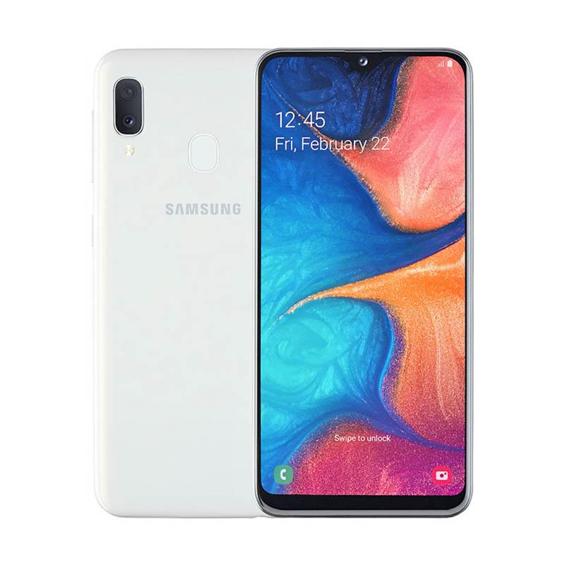 Samsung Gerenoveerde  Galaxy A20e A202F Dual SIM Android 13,0 MP 5,8 '' 32 GB 3 GB RAM mobiele telefoon Simple Set wit