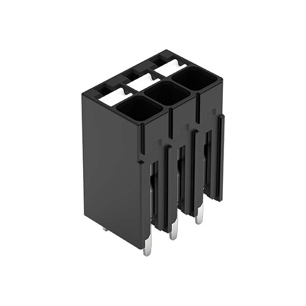 WAGO 2086-1103/300-000 Printklem 1.50 mm² Aantal polen 3 Zwart 288 stuk(s)