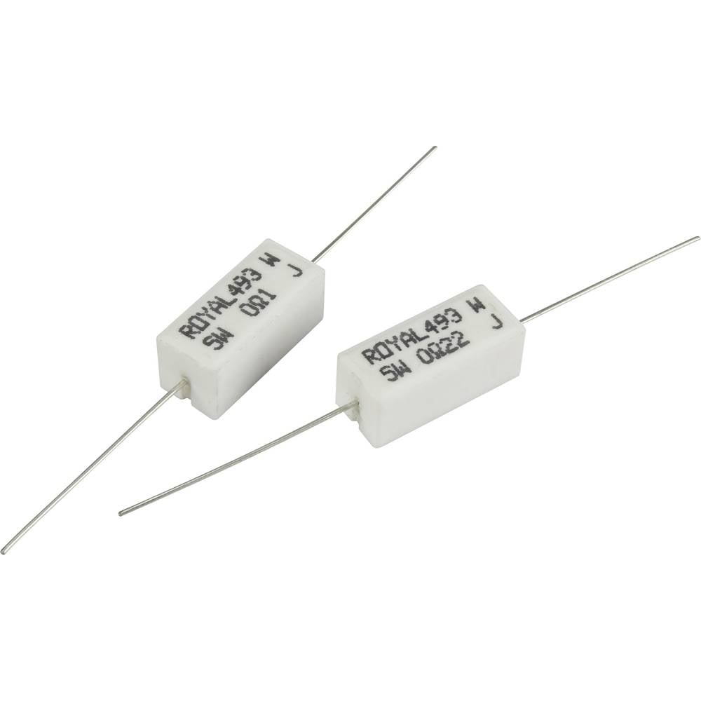 TRU COMPONENTS 1585495 Vermogensweerstand 16 Ω Axiaal bedraad 5 W 5 % 1 stuk(s)