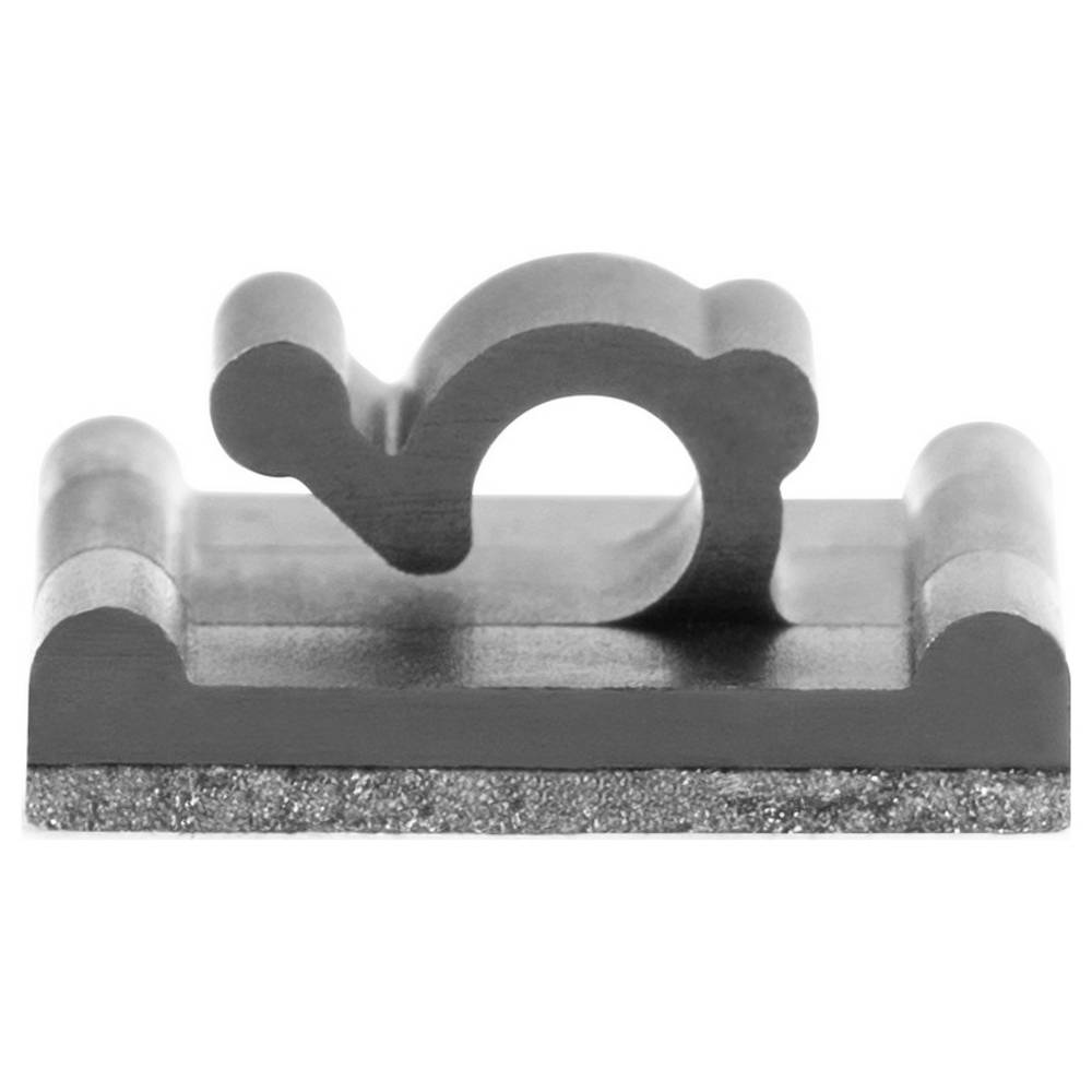 HellermannTyton MAGRA3-PA66/NDFEBR5-BK (50) Kabelclip 151-04466 Bundel-Ø (bereik) 3 mm (max) Zwart 1 stuk(s)
