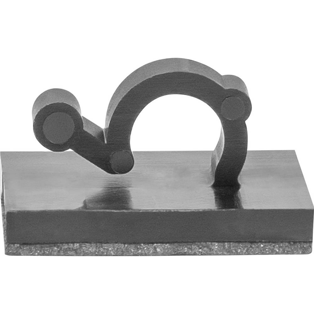 HellermannTyton MAGRA6-PA66/NDFEBR5-BK (25) Kabelclip 151-04468 Bundel-Ø (bereik) 6 mm (max) Zwart 1 stuk(s)