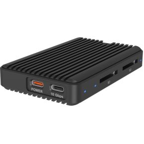 ICY BOX IB-CR602M-C31 SDD-behuizing Zwart M.2