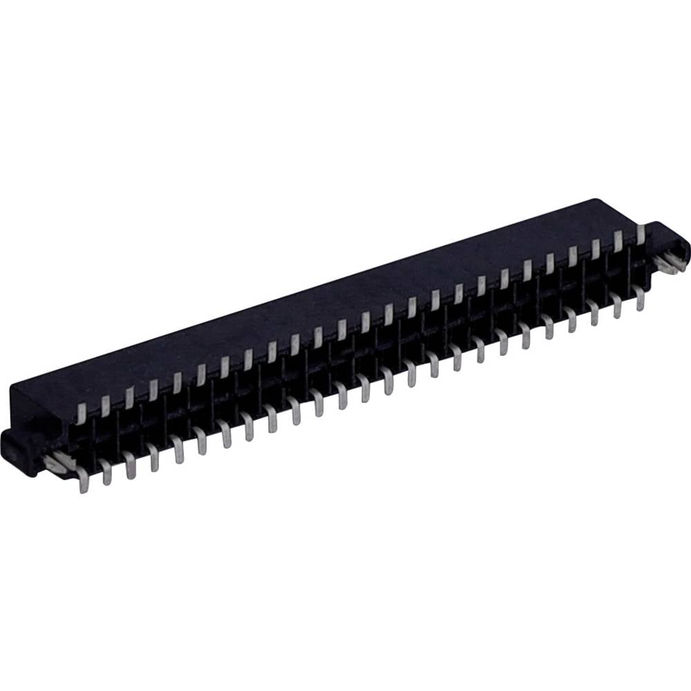 TE Connectivity Female behuizing (board) 104652-5 14 stuk(s) Tube