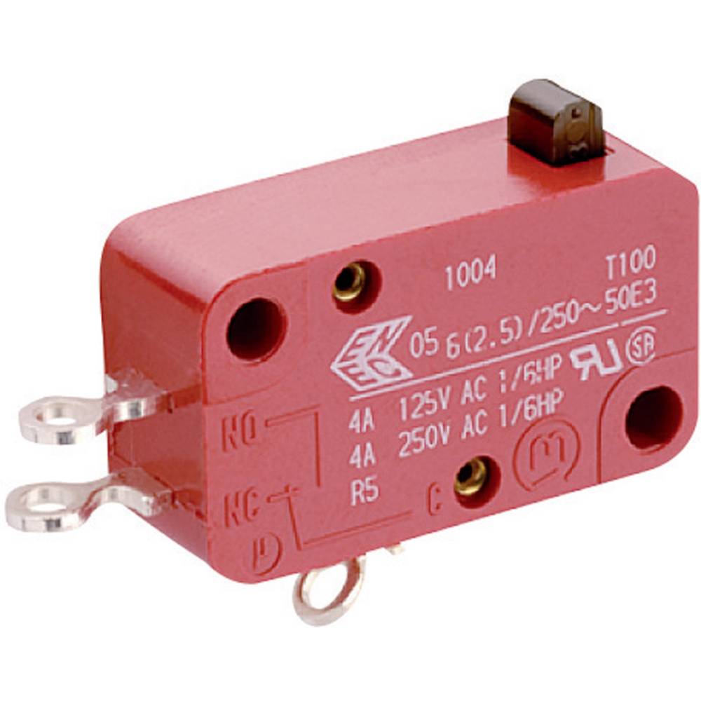 Marquardt 1004.0402 Microschakelaar 1004.0402 250 V/AC 6 A 1x aan/(aan) Moment 1 stuk(s)