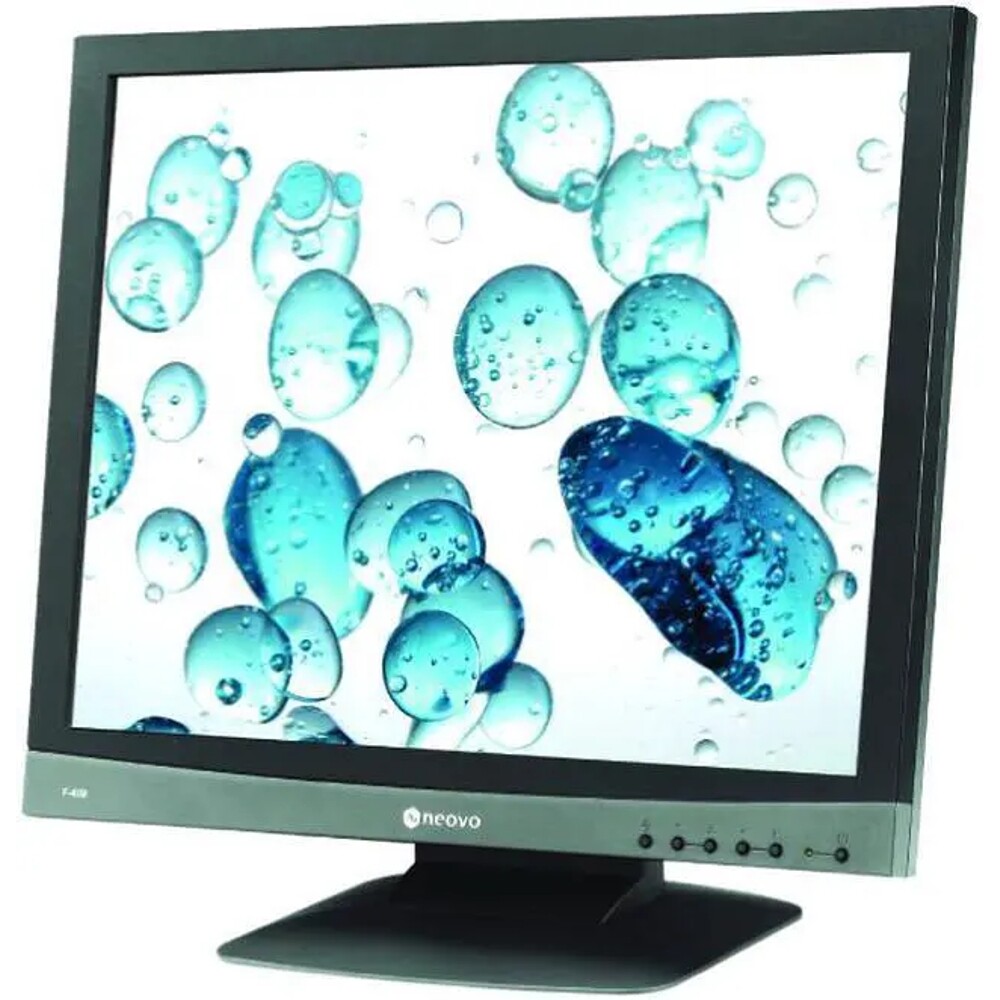 AG Neovo F-419 - 19 inch - 1280x1024 - DVI - VGA - Zwart