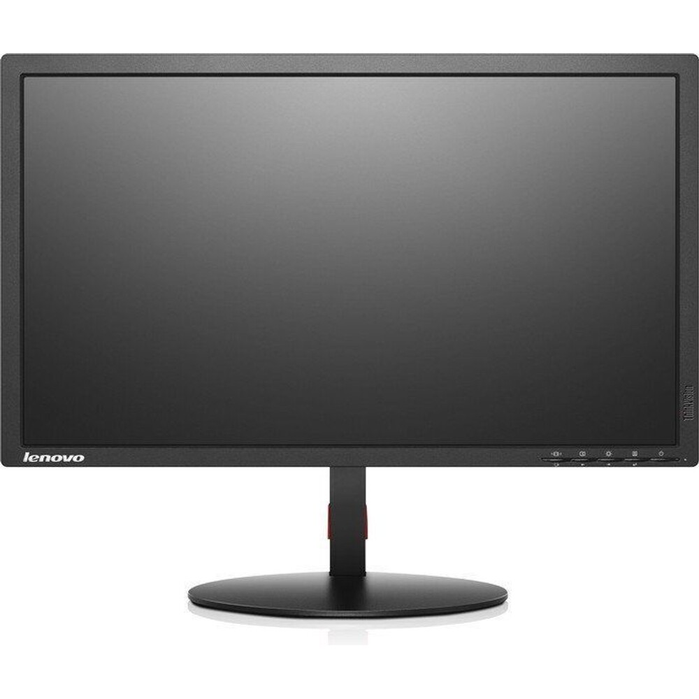Lenovo ThinkVision T2324p - 23 inch - 1920x1080 - DP - HDMI - VGA - Zwart