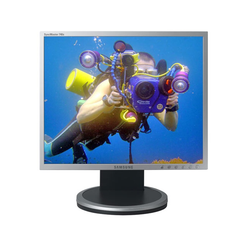 Samsung Syncmaster 740B - 17 inch - 1280x1024 - DVI - VGA - Zilver