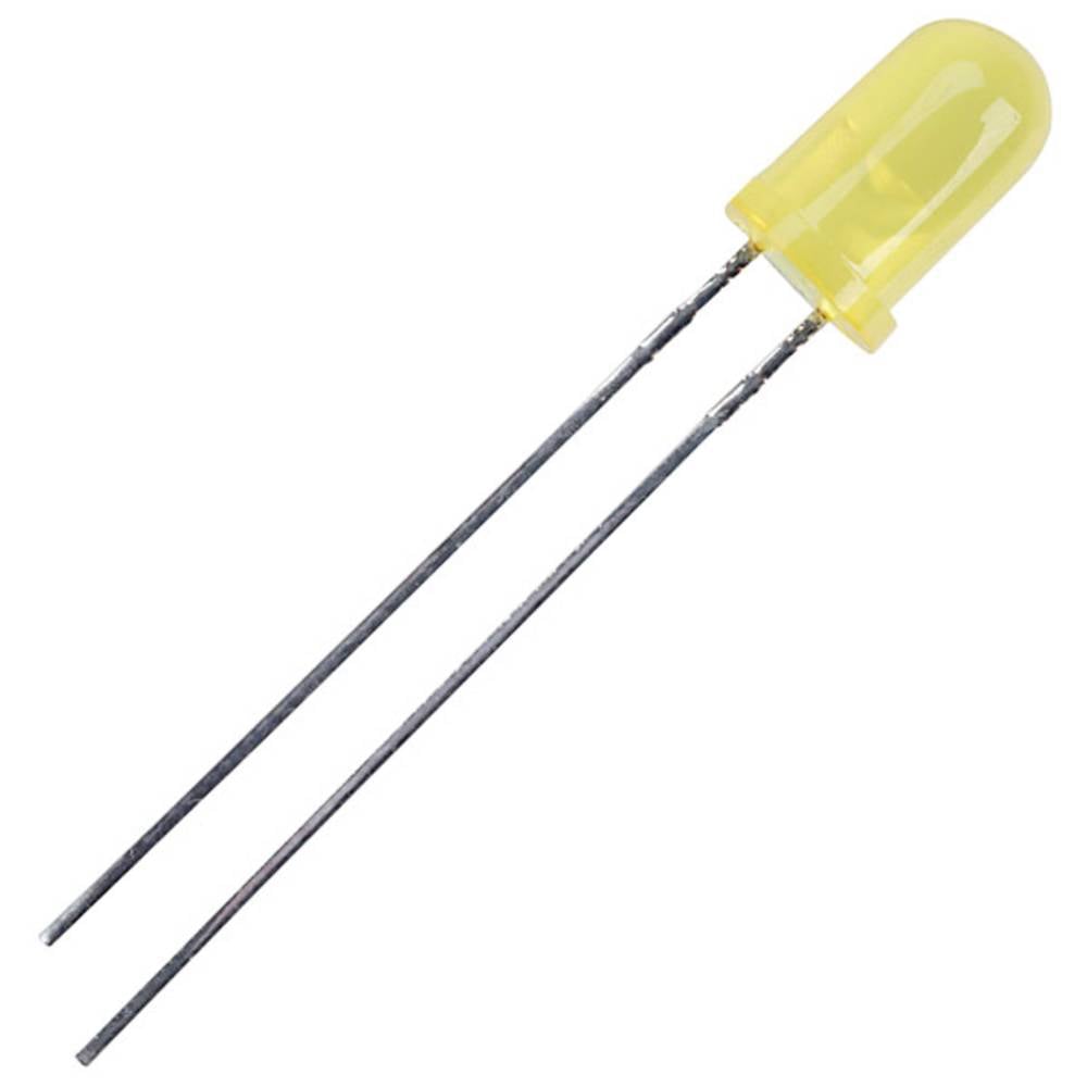Kingbright L-7113SYD Bedrade LED Geel Rond 5 mm 600 mcd 30 ° 30 mA 2 V