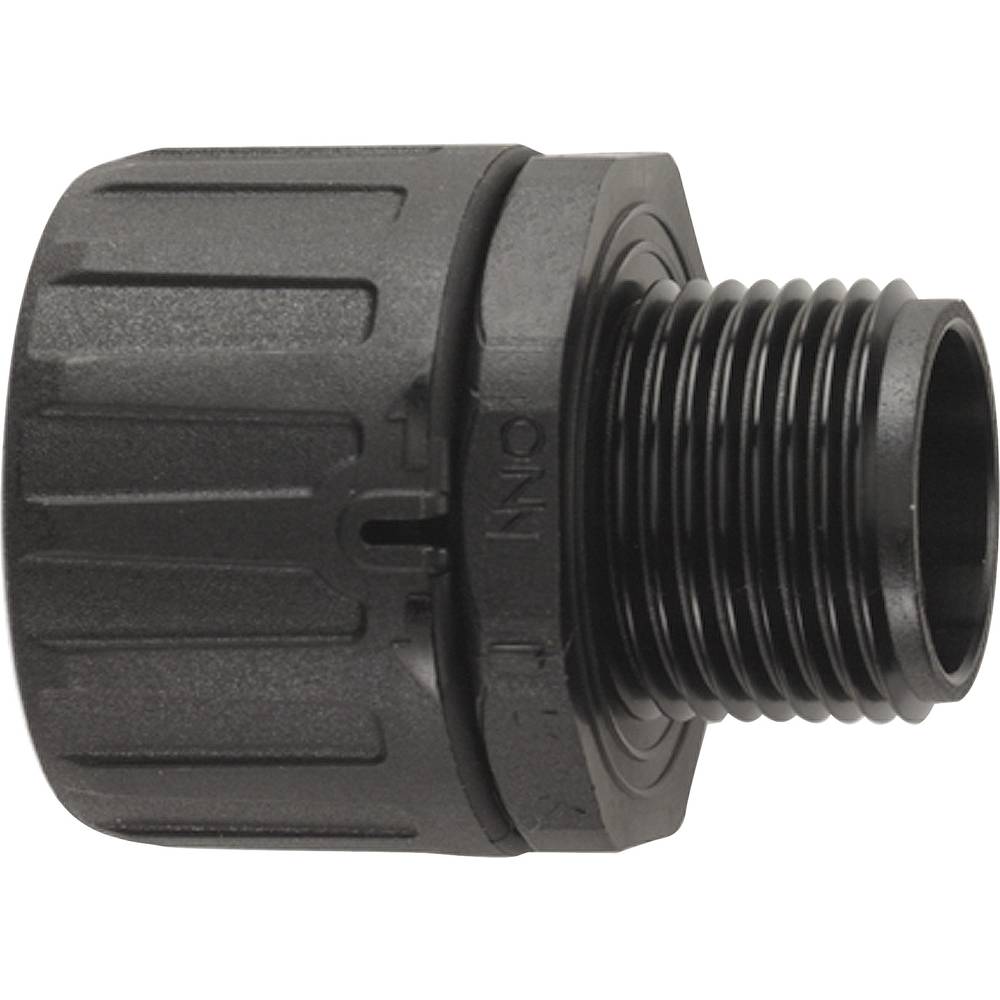 LAPP 55506405 SILVYN FPAG M63x1,5/1 BK Slangbevestiging Zwart M63 Recht 2 stuk(s)