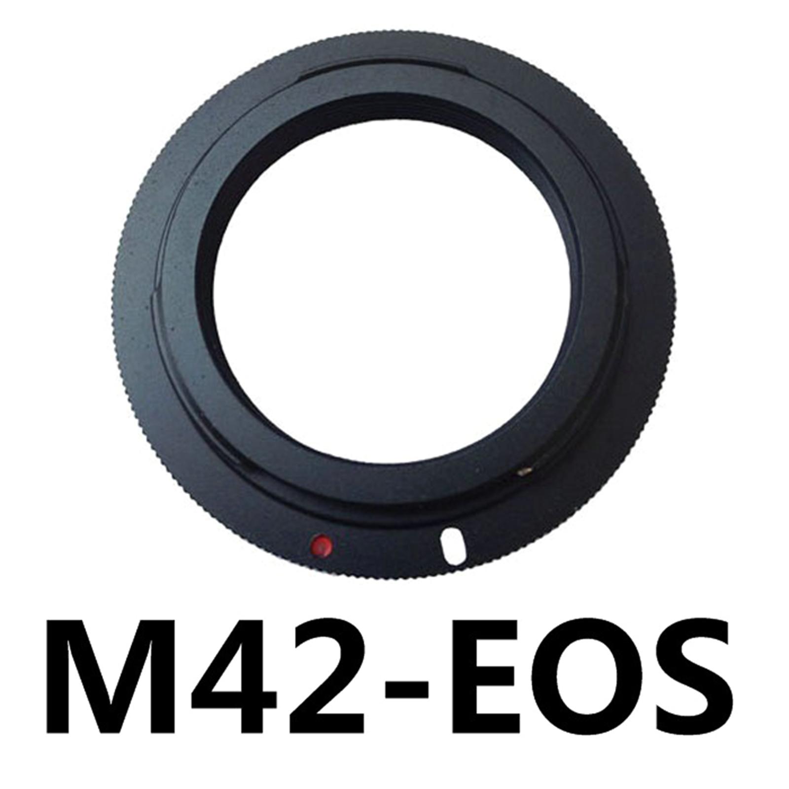 Moving The Heart M42-EOS Lens Adapter Ring, Focus Lens Converter, voor CANON EOS DSLR EF 5DIII 5DII 5D 6D 7D 60D Mount Lens, voor M42 Mount