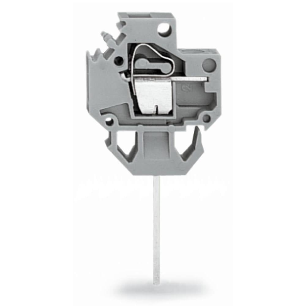 WAGO 226-113 Veerkrachtklemblok 4.00 mm² Aantal polen 1 Grijs 150 stuk(s)