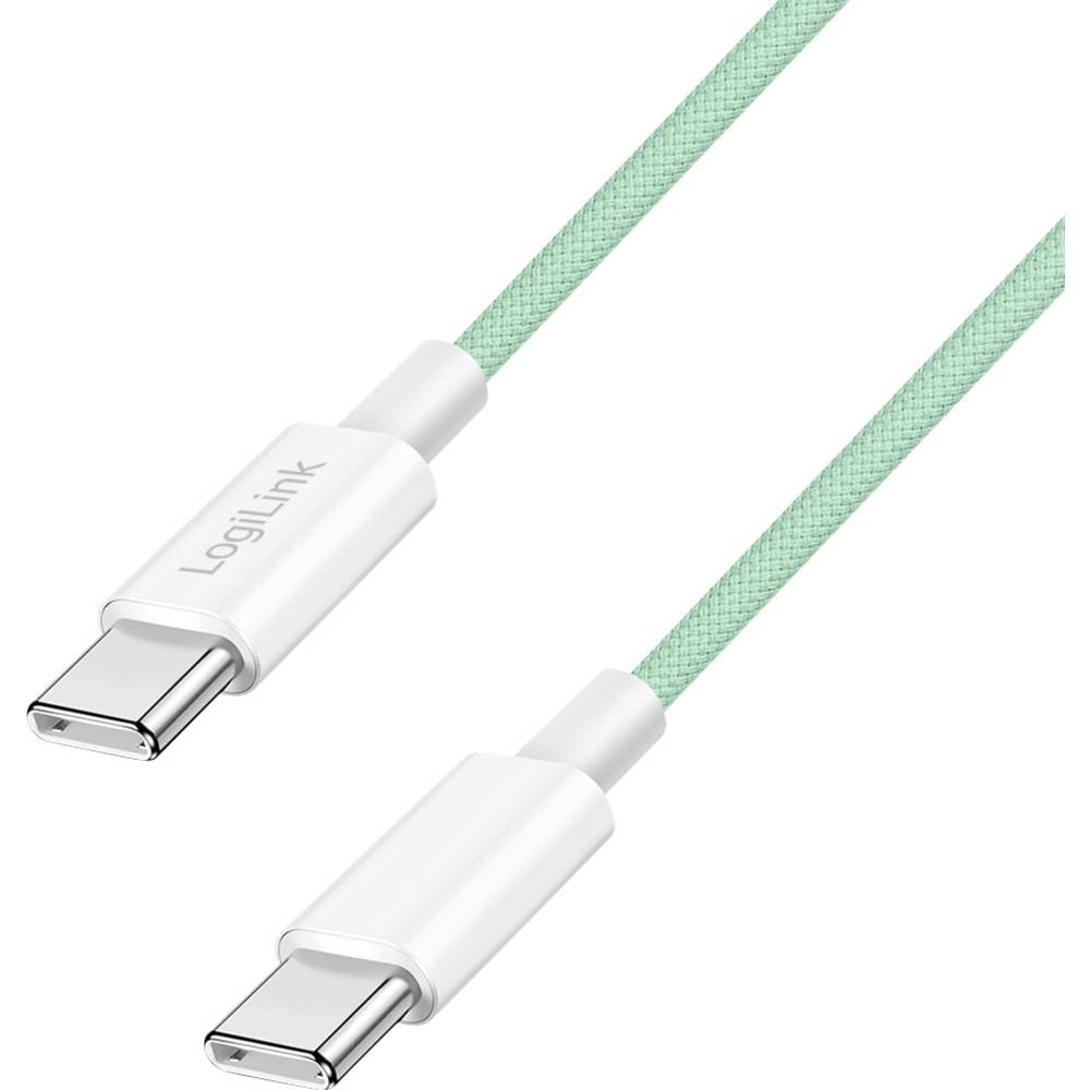 LogiLink USB-C-kabel USB 2.0 USB-C stekker 0.5 m Groen CU0346