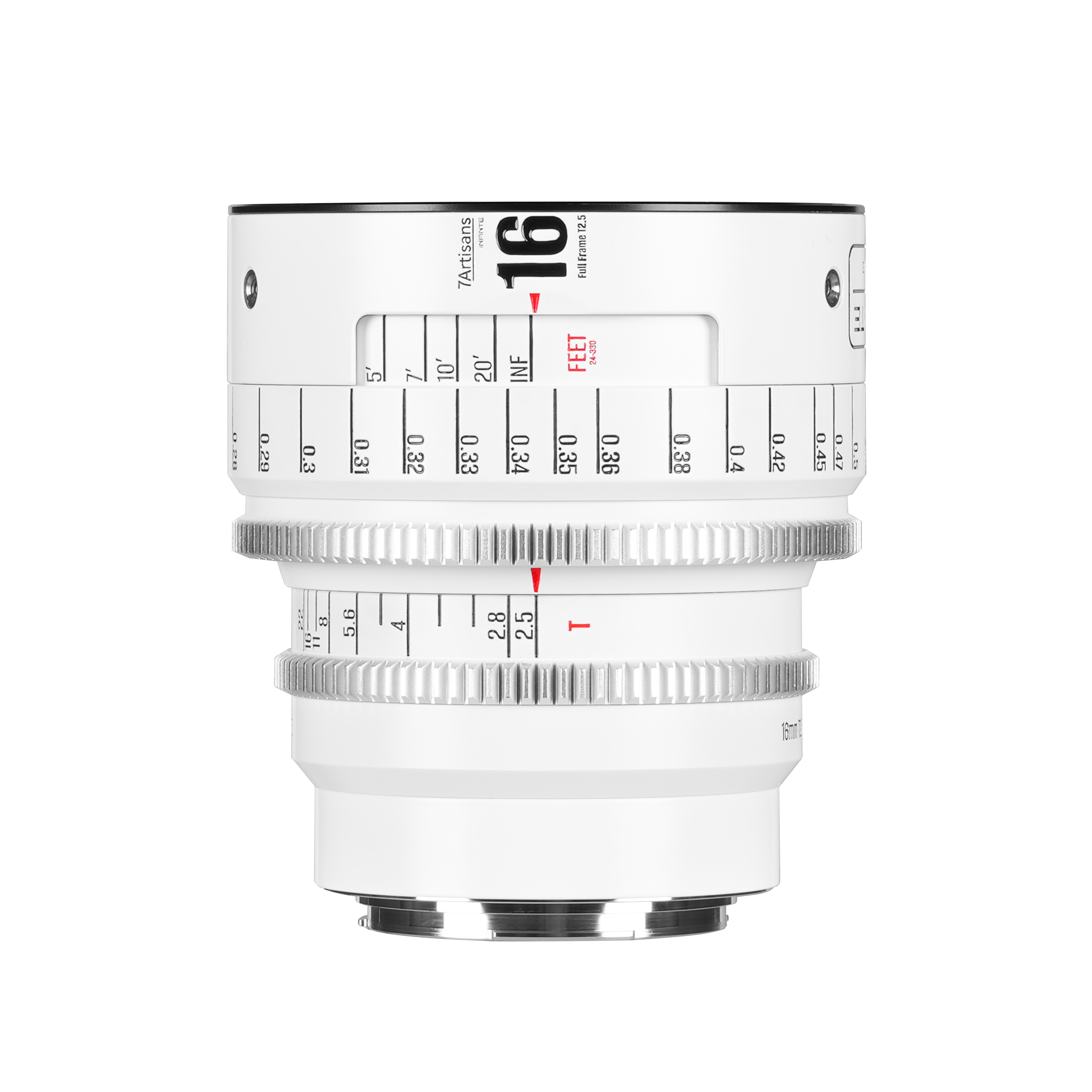 7Artisans INFINTE 16mm T2.5 Full-Frame Wit - EF-mount