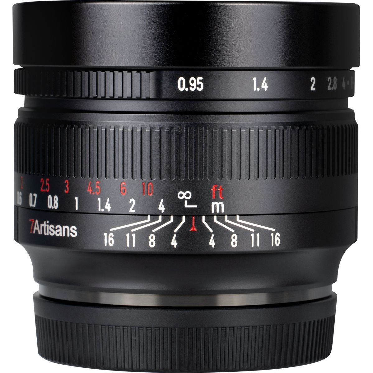 7Artisans 50mm f/0.95 MFT (Pana/Olympus) FourThirds Black